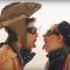 No judgement. (Image: Charlie Goes To Burning Man/YouTube)